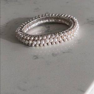 Adjustable Pearl Bracelet